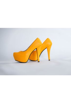 Tacón Mujer Amarillo Origen T016