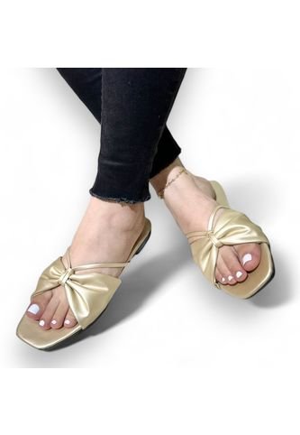 Sandalia Mujer MTK Kim Dorado ORIGEN