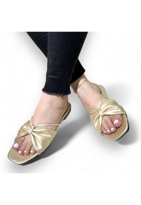 Sandalia Mujer MTK Kim Dorado