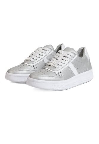 Tenis Mujer Plata Mymy Lucca Origen ORIGEN
