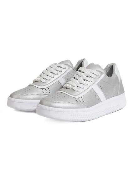 Tenis Mujer Plata Mymy Lucca Origen