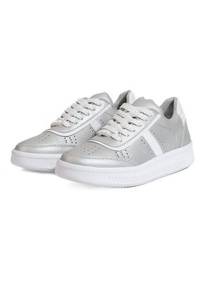 Tenis Mujer Plata Mymy Lucca Origen
