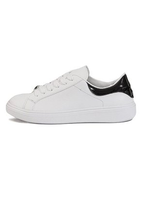 Tenis Mujer Blanco Negro Mymy Italo Origen