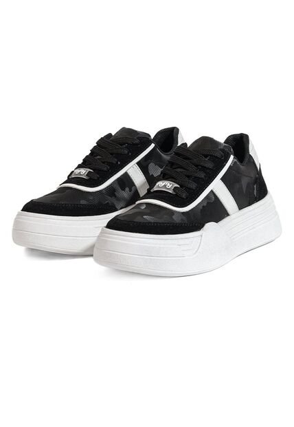 Tenis Mujer Negro Mymy Lucca Origen