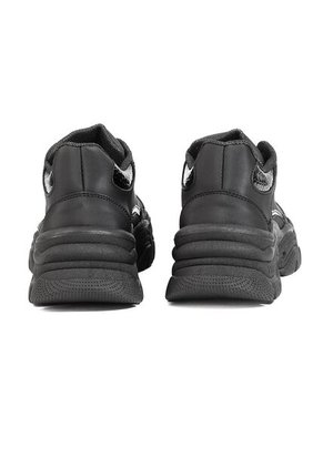 Tenis Mujer Negro Mymy Genova Origen