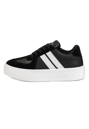 Tenis Mujer Negro Blanco Mymy Roma Origen