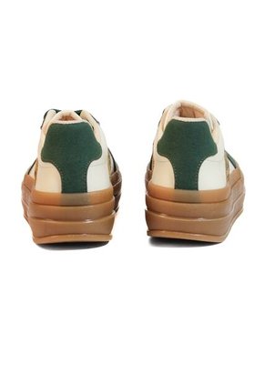 Tenis Mujer Verde Print Mymy Roma Origen