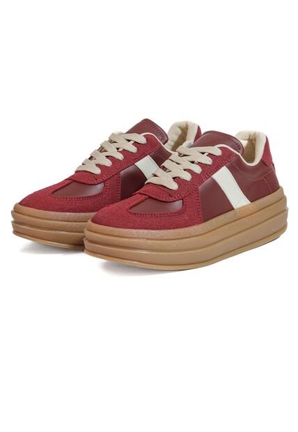 Tenis Mujer Vinotinto Mymy Roma Origen