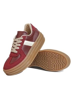 Tenis Mujer Vinotinto Mymy Roma Origen