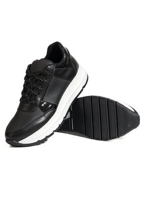 Tenis Mujer Negro Mymy Verona Origen