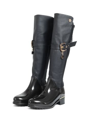 Botas Lluvia Mujer Negro Thory Kissimi ORIGEN