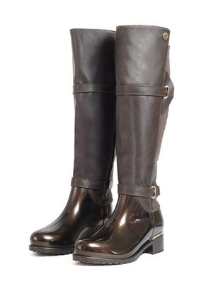 Botas Lluvia Mujer Café Thory Kissimi