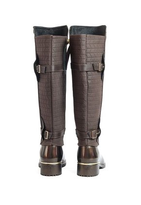 Botas Lluvia Mujer Café Thory Kissimi