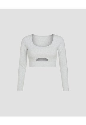 Blusa Lorena Para Dama Gris Origen