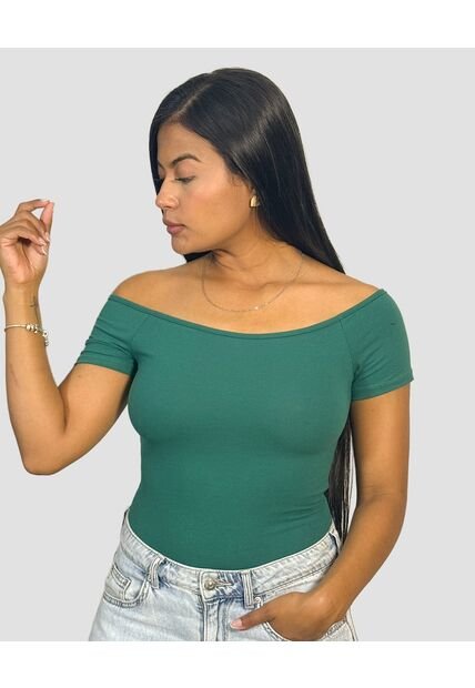 Blusa Isabel Para Dama Verde Botella Origen