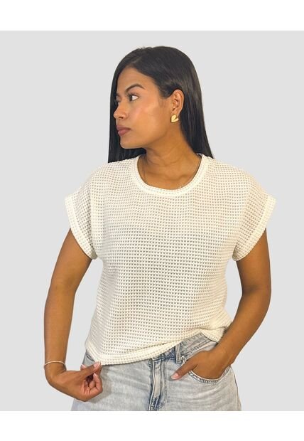 Blusa Stelle Para Dama Marfil Origen