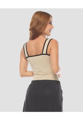 Blusa Confianza Para Dama Taupe Origen
