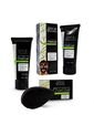 Combo # 4 Jabón Facial Con Charcoal Liquido 100g + Barra 100g +  Mascarilla Peel Off Con Charcoal 100g de ORIGEN