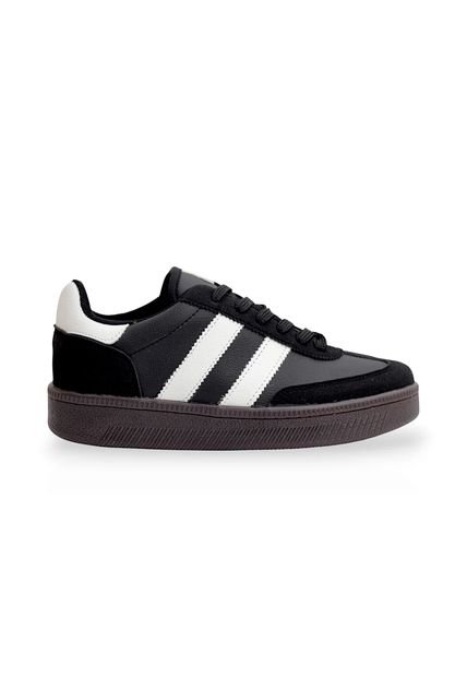 Tenis Mujer Negro X Blanco Millennials Kiev