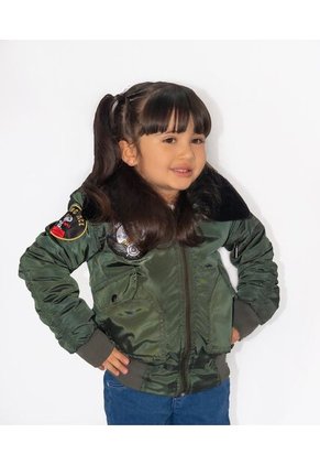 Chaqueta M.2 Infantil Niña Verde Snoopy Origen X AA