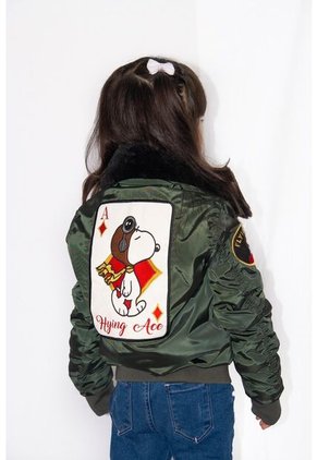 Chaqueta M.2 Infantil Niña Verde Snoopy Origen X AA