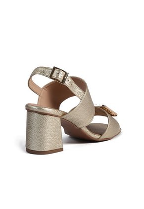 Sandalias Mujer Dorado Origen Camelia