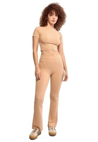 Conjunto Deportivo Mujer Beige Alaia 02 ORIGEN