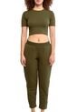 Conjunto Deportivo Mujer Verde Oliva Alaia 01 de ORIGEN