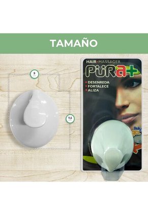 Masajeador Head Roll Verde Pura+ Inco X 2 Und