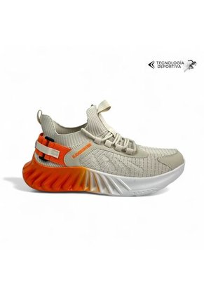 Tenis Unisex Beige Nja Origen BMH211059