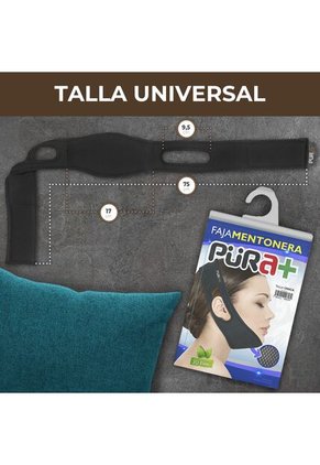 Faja Mentonera Negro Pura+ Inco