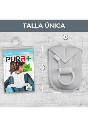 Corrector Postura Infantil Blanco Pura+ Inco