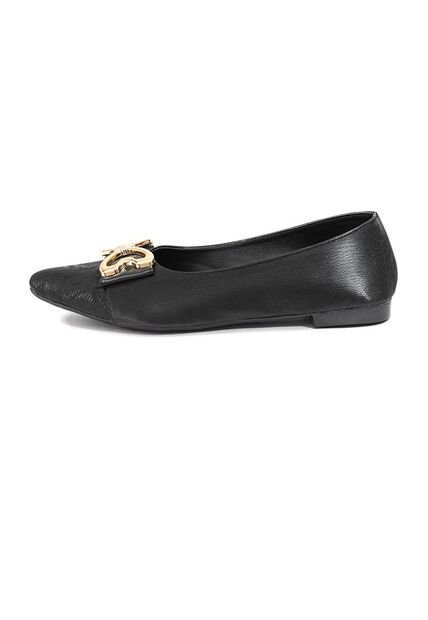 Baleta Casual Para Mujer Negro Origen Agatha