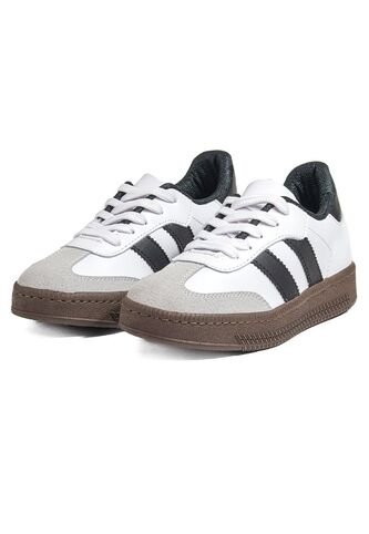 Tenis Mujer Origen Kim Blanco X Negro ORIGEN