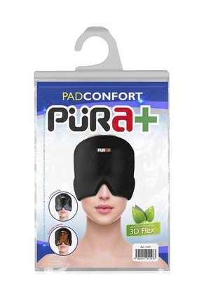 Pad Migraña Confort Gel Negro Pura+ Inco