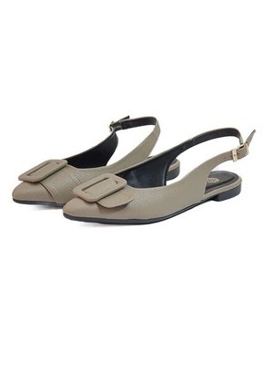 Baleta Casual Para Mujer Beige Origen Breana