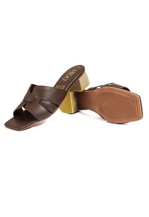 Sandalia Casual Para Mujer Café Origen Amanda