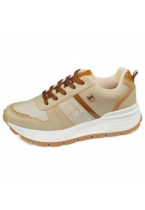 Tenis Mujer Beige X Miel Xtremo Zafiro