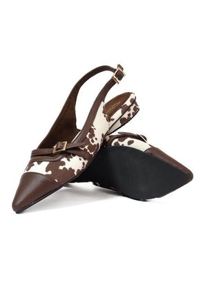 Baleta Casual Mujer Cafe Origen Keyra