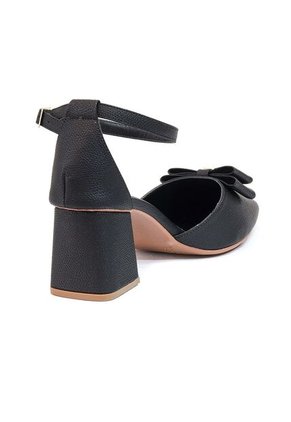 Tacón Casual Para Mujer Negro Origen Salmma