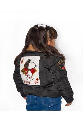 Chaqueta M.2 Infantil Niña Negro Snoopy Origen X AA