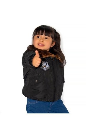 Chaqueta M.2 Infantil Niña Negro Snoopy Origen X AA