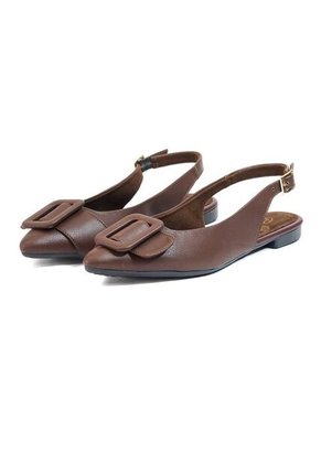 Baleta Casual Para Mujer Café Origen Breana