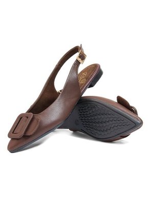 Baleta Casual Para Mujer Café Origen Breana