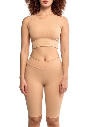 Conjunto Deportivo Mujer Beige Alaia 03