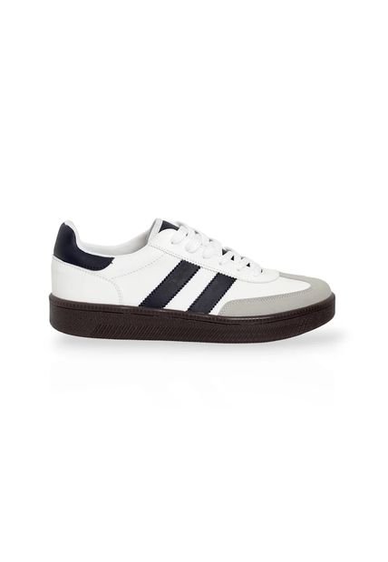 Tenis Mujer Blanco X Azul Millennials Kiev