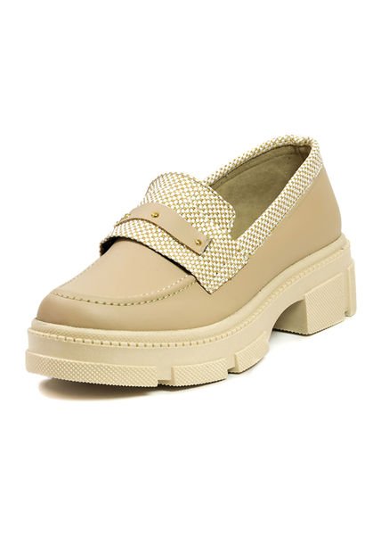 Mocasines Mujer Beige Origen Harper