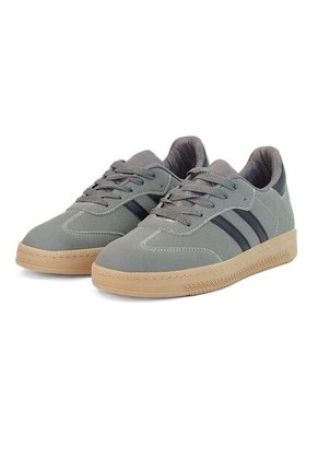 Tenis Hombre Origen Raw Gris X Azul