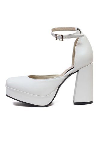 Tacón Plataforma Blanco Origen Bratz ORIGEN