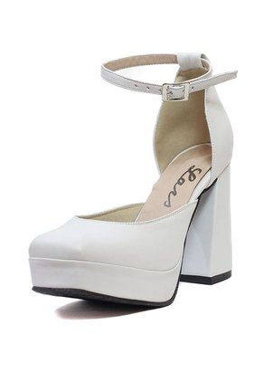 Tacón Plataforma Blanco Origen Bratz